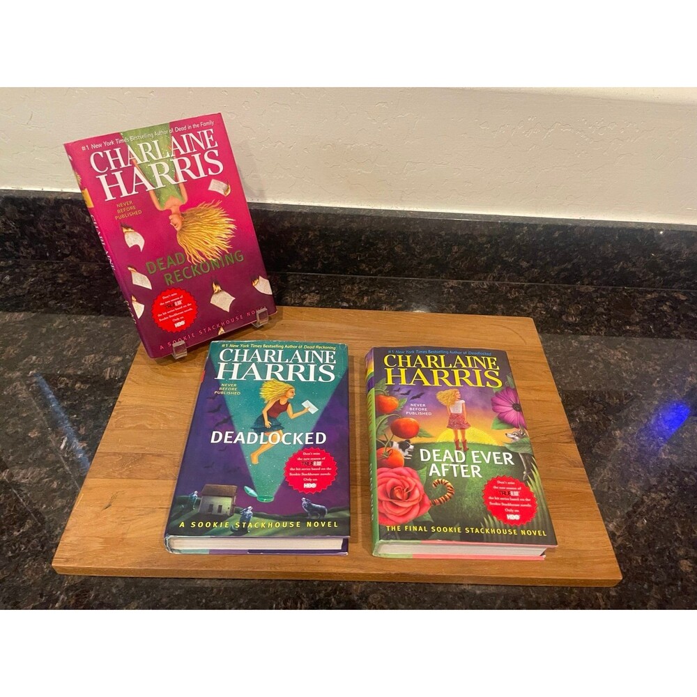 Charlaine Harris Sookie Stackhouse Lot — 3 books